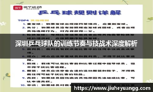 深圳乒乓球队的训练节奏与技战术深度解析