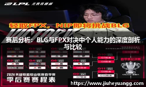 赛后分析：BLG与FPX对决中个人能力的深度剖析与比较